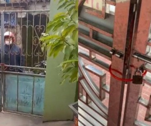 Gia đình F0 bị cán bộ khóa cửa nhà: 'Con cháu không kịp đi cấp cứu, ai chịu trách nhiệm?'