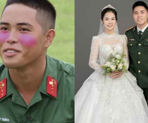 'Chú Ngạn pha ke' kết hôn, cô dâu lại chính là nữ đồng chí cùng phòng với dàn 'Sao nhập ngũ'