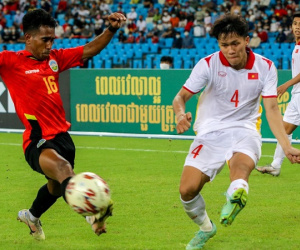 U23 Việt Nam làm điều chưa từng có trong lịch sử khi đối đầu U23 Timor Leste