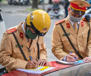 Người vi phạm giao thông ở Hà Nội nộp phạt trực tuyến từ ngày 1/3