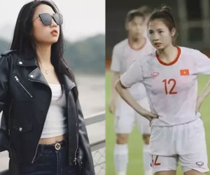 Hot girl tuyển Việt Nam xả ảnh ngoài đời khác trời vực lúc ra sân cỏ