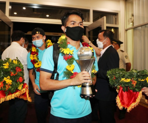 U23 Việt Nam mang Cup về nước, nhận thưởng nóng 4,5 tỷ đồng