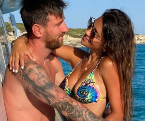 Messi cho CĐV ăn 'bánh GATO' bằng lời chúc sinh nhật ngọt lịm dành cho bà xã