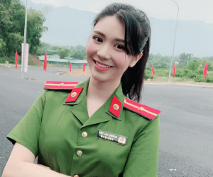 Bồ cũ Việt Anh 'Người phán xử' lột xác vào vai thiếu úy công an