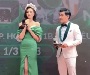 Đỗ Thị Hà khiến dân tình tranh cãi khi lộ vòng 2 to kém thon gọn trước thềm Chung kết Miss World