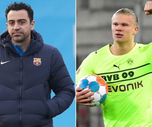 Xavi đến tận nơi thuyết phục Haaland về Barca