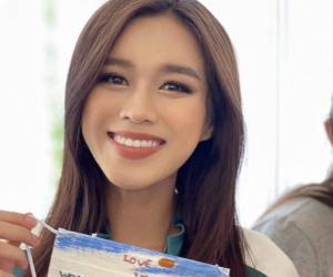 Đỗ Thị Hà không cần phiên dịch, tự mình 'bắn' tiếng Anh trong đêm chung kết Miss World