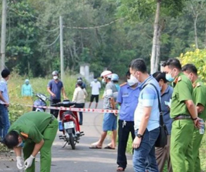 Dùng dao sát hại con trai rồi chém vợ nhập viện