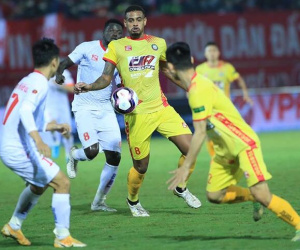 Hải Phòng hoà tiếc nuối Thanh Hoá, giữ ngôi đầu bảng