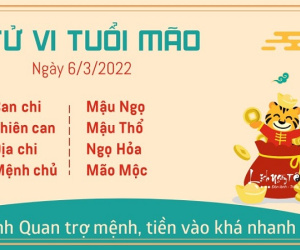 Tử vi Chủ nhật ngày 06/03/2022 của 12 con giáp: Ngọ rủng rỉnh tiền bạc, Mão đề phòng tiểu nhân