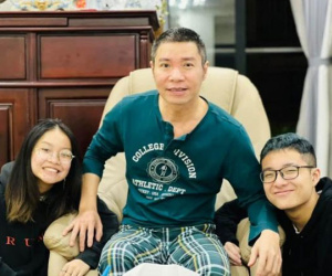 NSND Công Lý hạnh phúc khi các con riêng sang nhà thăm, dành lời nhắn nhủ đầy xúc động