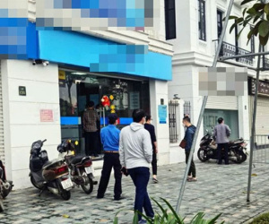 Hà Nội: Cướp ngân hàng táo tợn ở quận Bắc Từ Liêm