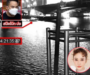 Thêm tình tiết mới vụ sao 'Chiếc lá cuốn bay' tử nạn: Xuất hiện nhân chứng nhìn thấy cảnh Tangmo bị đẩy xuống sông, giày của 1 đối tượng bị nghi dính máu?