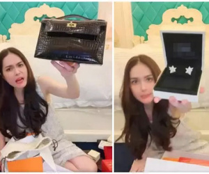 Đoàn Di Băng khui quà 8/3, giá sương sương bằng cả cái chung cư