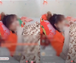 Phản cảm tột độ cặp đôi trung niên livestream 'diễn' như đang làm 'chuyện ấy'