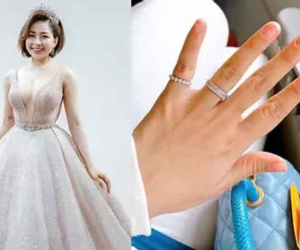 Hot girl Trâm Anh sắp 'theo chàng về dinh', để lộ nhẫn cưới ở ngón áp út?