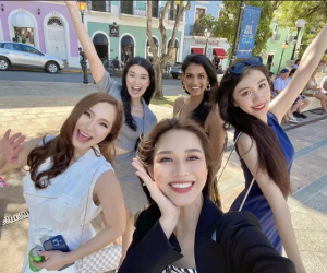 Đỗ Thị Hà tỏa sáng giữa dàn thí sinh châu Á trước thềm Miss World, nụ cười 'ăn tiền' chiếm spotlight