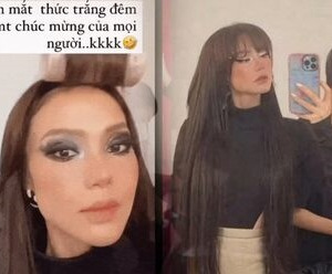 Ngay sau khi được cầu hôn, Minh Hằng xuất hiện với vẻ ngoài quá khác