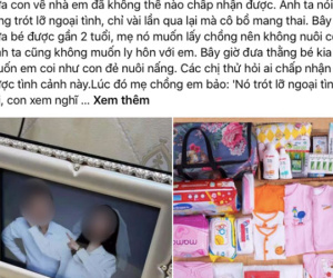 Tiểu tam muốn gả cho người khác, dân tình ngã ngửa khi chồng thừa nhận bản thân 'trót lỡ ngoại tình', vận động vợ đưa con rơi về nuôi