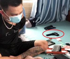 Bắt 3 con nghiện có súng đạn nguy hiểm