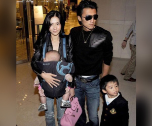 Tạ Đình Phong không muốn 2 con vào showbiz, Trương Bá Chi đành đưa con út quay quảng cáo để mở đường vào giới giải trí