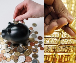 Tiền nhàn rỗi, nên mua vàng hay gửi tiết kiệm?