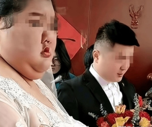 Cô dâu nặng 200kg bị bàn tán, chú rể nói lời xúc động