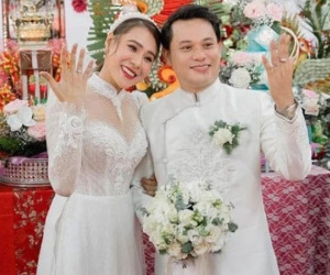 Hồ Bích Trâm đi thử váy sau nhiều tháng bị hoãn đám cưới, chuẩn bị hôn lễ tổ chức ở TP. HCM cùng chồng đại gia