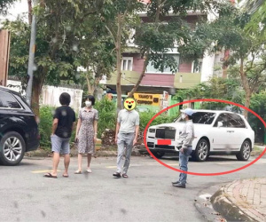 Lộ thêm khoảnh khắc được cho là Hiền Hồ cùng đại gia U60 đi xem biệt thự bằng siêu xe 13 tỷ?