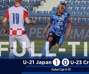 U23 Croatia thua Nhật Bản trước trận gặp U23 Việt Nam