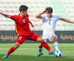 ĐT U23 Việt Nam bất phân thắng bại với Iraq trong trận ra quân tại Dubai Cup: 'Lính' ông Park ra mắt thua HLV Đinh Thế Nam