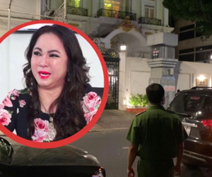Ngay lúc này: Nhiều công an đang có mặt tại biệt thự của bà Nguyễn Phương Hằng