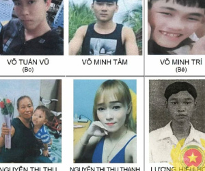 Truy nã, truy tìm 5 người trong một gia đình liên quan đến vụ án giết người