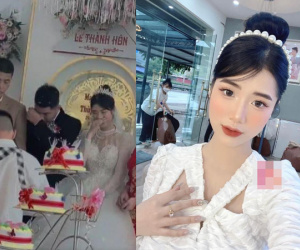 Nhan sắc cô dâu trong đám cưới 'chú rể khóc nức nở' đang gây sốt: Xinh chẳng kém hot girl