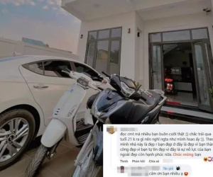 Cô gái 21 tuổi khoe nhà 2 tầng 'tự lực cánh sinh', netizen mỉa gắt