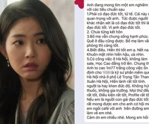 Trai mặt phố đăng tìm người yêu tiêu chí 'toàn diện như trong sách' khiến chị em chạy mất dép, dân tình ngán ngẩm: 'Người như anh chỉ có độc thân mới xứng!'
