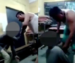 Bé trai bị cảnh sát đánh đập dã man vì ăn trộm vài cái bánh quy