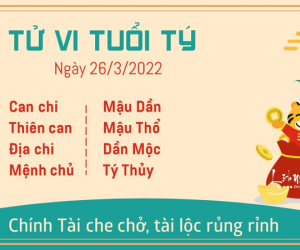 Tử vi Thứ 7 ngày 26/03/2022 của 12 con giáp: Tý đón tài lộc, Dần đề phòng tiểu nhân