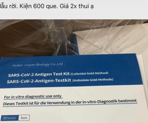 Kit test nhanh, thuốc điều trị Covid-19 'hạ nhiệt', bán xả hàng vẫn 'ế chỏng trơ'