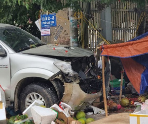 Xe biển xanh gây tai nạn làm 2 người chết không chạy quá tốc độ cho phép