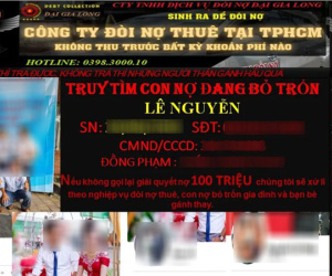 Nam thanh niên cầu cứu vì tự dưng bị gán 'khoản nợ trên trời' kèm đe dọa chặt chân, làm hại người thân