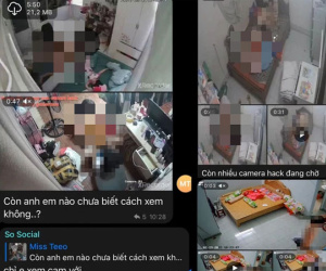 Ám ảnh camera nhà riêng bị 'hack', hình ảnh phát tán trên mạng xã hội