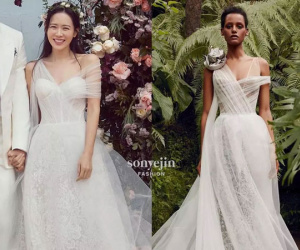 Ngắm trọn 6 bộ váy cưới bạc tỷ của 'chị đẹp' Son Ye Jin