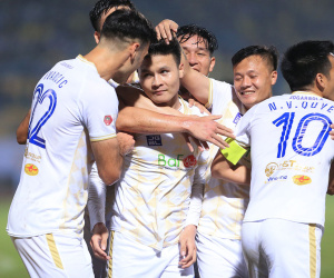 Quang Hải chơi mờ nhạt trong trận đấu chia tay V.League