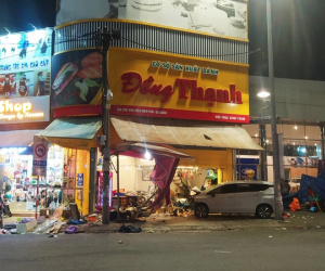 Toàn cảnh trước và sau vụ xe điên lao vào tiệm bánh mì ở Đà Nẵng