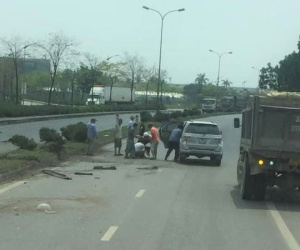 Hiện trường vụ tai nạn khiến hai vợ chồng nguyên Bí thư Ninh Bình qua đời