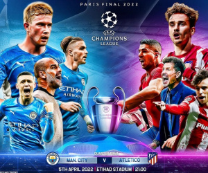 Lịch trực tiếp Champions League đêm nay: Đại chiến Man City - Atletico Madrid