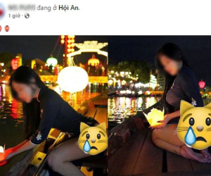 Mặc áo dài chụp ảnh khoe thân phản cảm ở Hội An, nữ du khách nước ngoài bị CĐM phản đối kịch liệt