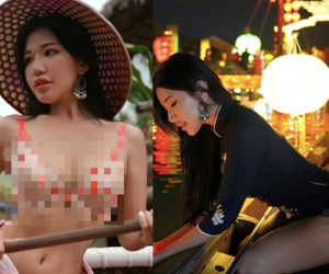 Vừa xin lỗi trên Facebook, cô gái Malaysia sang Instagram đăng ảnh gợi cảm khác chụp ở Hội An gây xôn xao