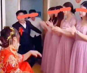 Vào phòng đón tân nương, chú rể 'chết sững' khi nhận ra danh tính dàn phù dâu nhưng màn xử lý tinh tế lại lấy điểm tuyệt đối